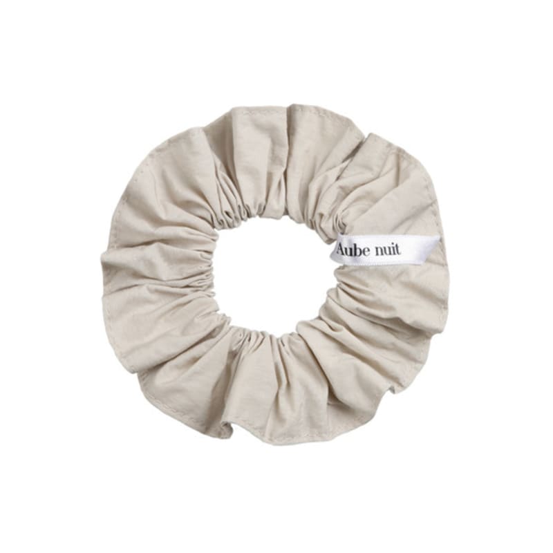 Aube Nuit [Recycle Nylon] New Rainy Day Hair Scrunchie Ivory S