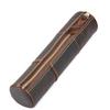 Genuine Cowhide Leather Pencil Case Retro Zipper Pencil Holder Storage Pouch  Stationery Storage