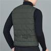 Men's Mid-Age & Senior Warm Vest: Comfortable, Shoulder Cape Style for Autumn & Winter 2025