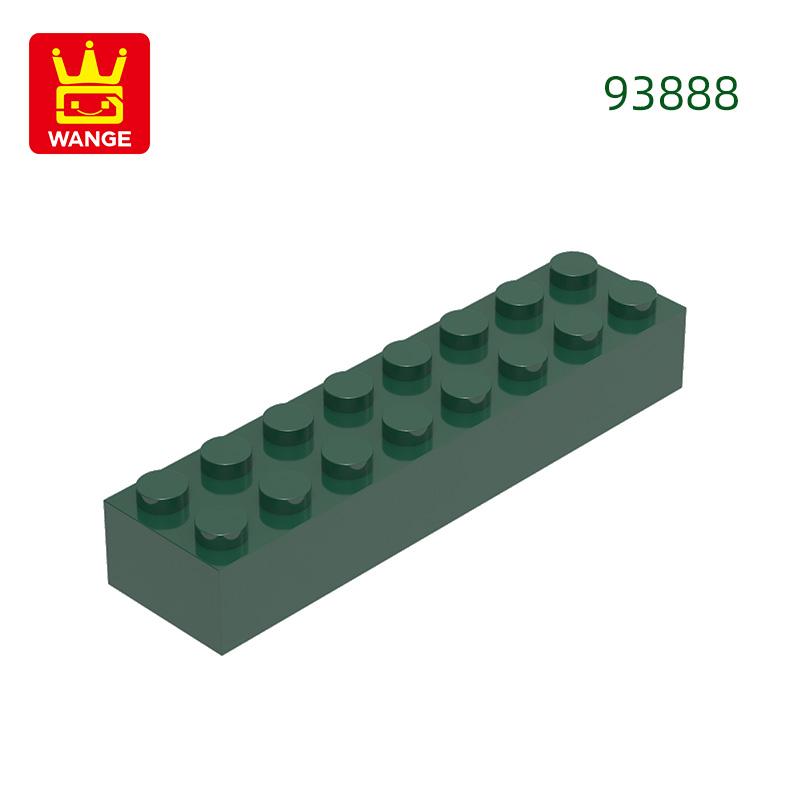 21Pcs/Lot 93888 Timeless Basic Thick 2x8 Constructing Blocks Construction Accessories Works With Brick Children Playthings Present