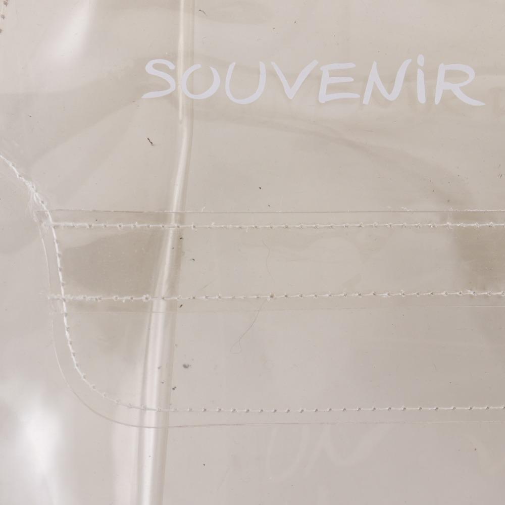 HERMES Plastics Kelly Handbag clear Plastics Women Used