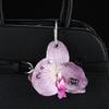 Kluczyki do torebki z zawieszką w kształcie liścia storczyka Phalaenopsis, nitowane  Dla kobiet i dziewcząt