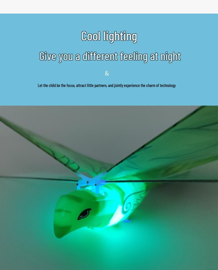 Electric Flapping Remote Control Flying Bird Toy | Hand-Tossed Summer Model