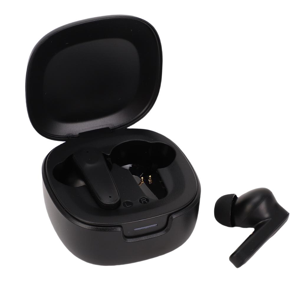 Translation Earbuds Real Time Multi Language Translator Active Noise Cancelling Bluetooth Earphones Black