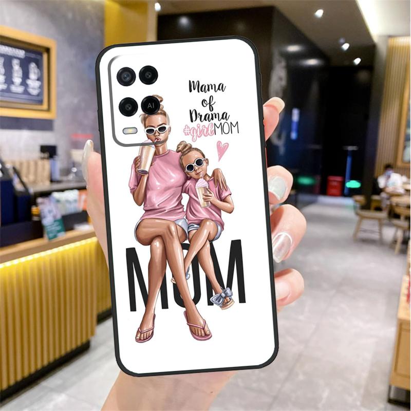 SUPER MOM MOTHER MAMA CUTE BABY Case For Oppo A98 A18 A38 A58 A78 A60 A80 A40 A96 A76 A16 A94 A74 A54 A15 A17 A57 A77 A5 Pro