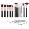 16-Piece Makeup Brush Set: 5 Large, 11 Small for Powder, Eyeshadow, and Full Beauty Application