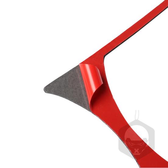 Black Carbon Fiber Speedometer Sticker Cover Trim Car Interior Decor for Nissan 350Z 2003-2009