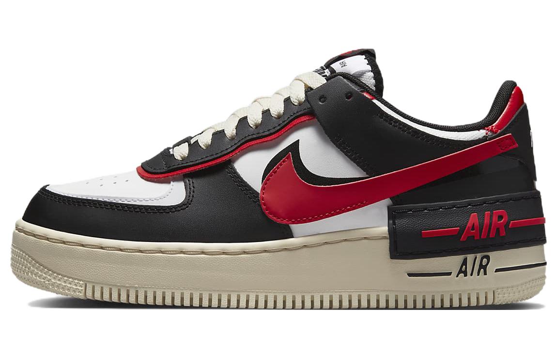 

Nike Air Force 1 Low Shadow Summit White University Red Black Women s DR7883-102 38.5