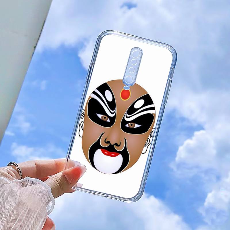 

Чехол для телефона Пекинская опера для Xiaomi 11 Redmi Note 11pro5G 8T 9A 9S 10 K30 10T Pro Ultra K40pro Прозрачный чехол Xiaominote10