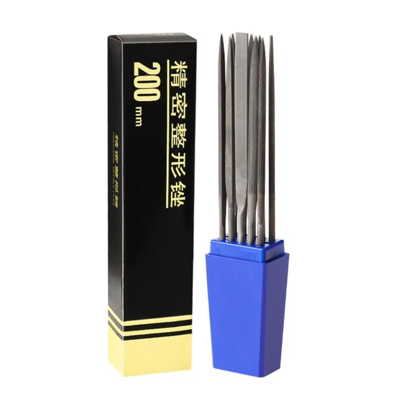 

10Pcs Needle Files Multifuntional Wood Carving Craft Woodworking Small File Set Suitable for Metal and Wood Crafting 20cm