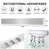 Stainless Steel Tool Holder Magnetic Tool Holder 30cm 40cm 50cm Wall Block Tool Storage Rack Kitchen Accessories