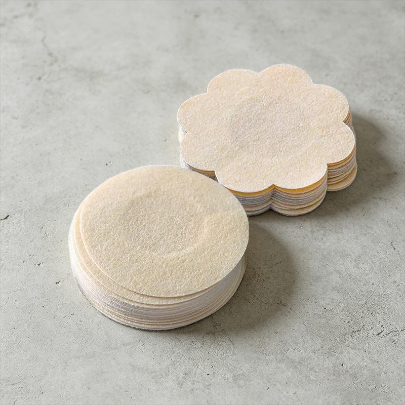 One-time Use Breast Patch To Prevent Protruding Nipples, Invisible and Breathable Breast Patch To Prevent Showing Through, Thin Style Breast Cover