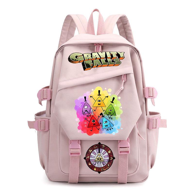 Anime Strange Birthday Town Schoolbag Children S Backpack Primary School Bag Boys And Girls Junior High School Students College Students Backpack 29*16*46cm