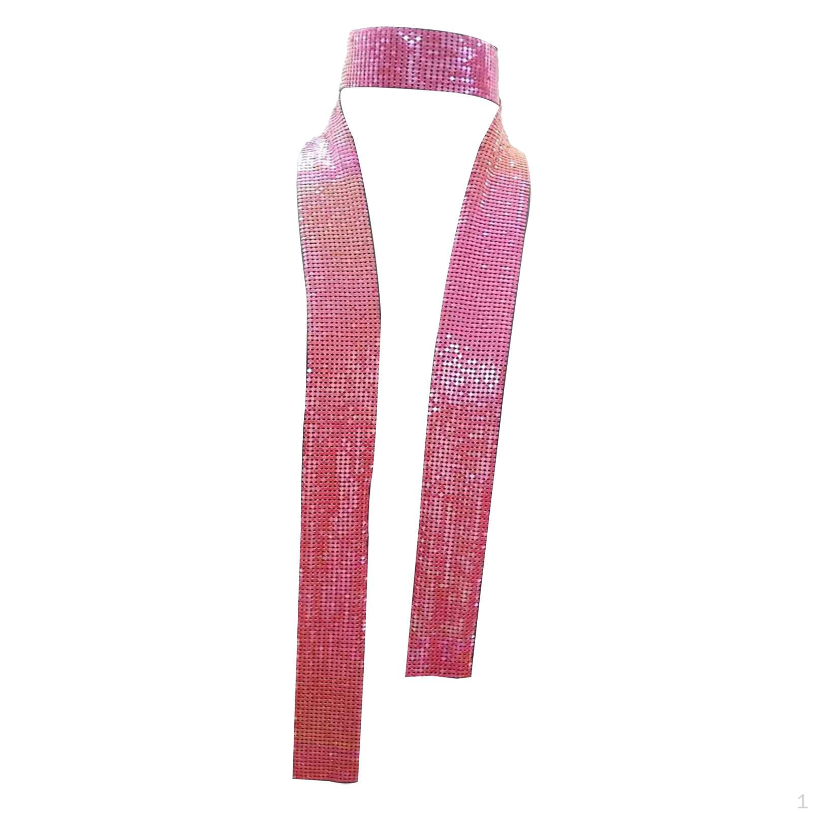 

Жен. Шарф с пайетками Шейный платок Клубный выпускной ювелирные изделия Подарок Уличная повседневная одежда Невеста Изысканный женский блестящий