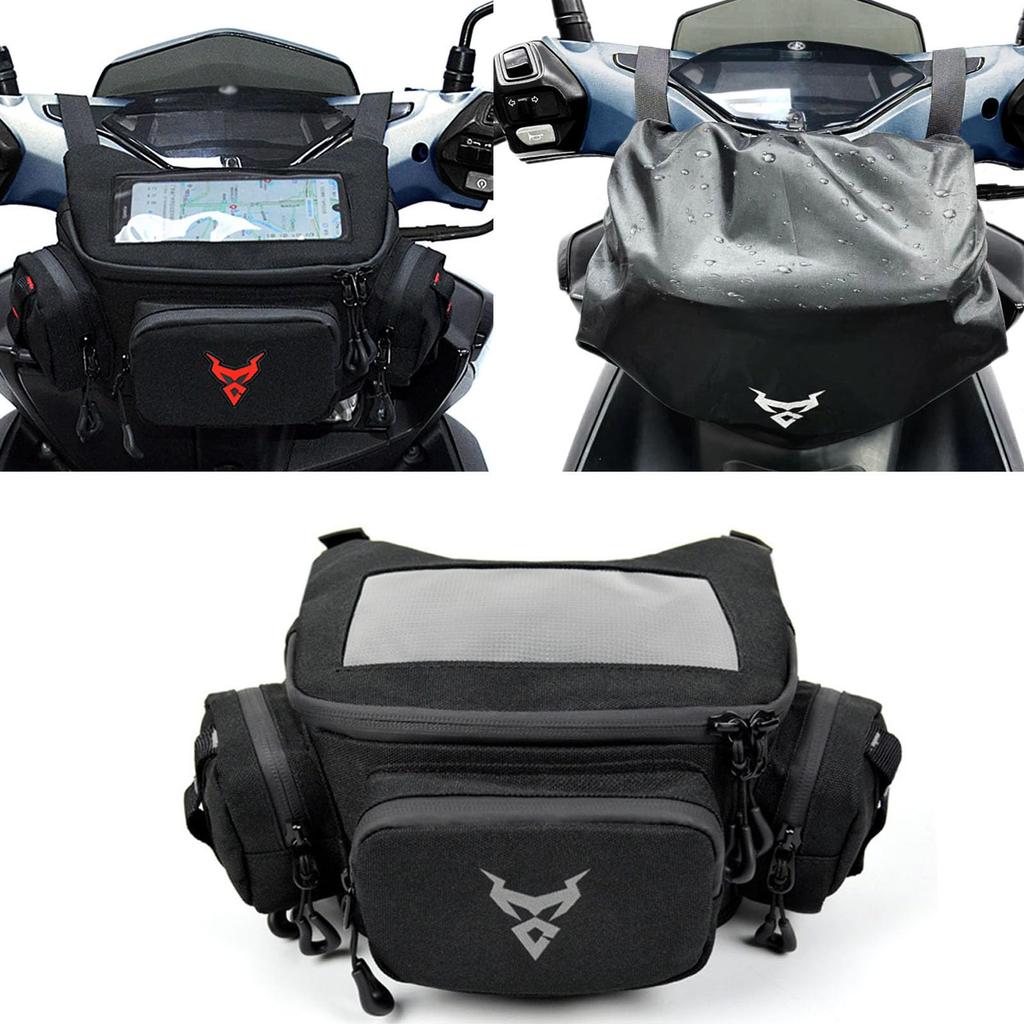 FOR CC110 Cross Cub 110 2023 2024 CC110 Motorcycle Front Bag Waterproof Phone Touchscreen Storage Bag Scooter Front Bag Street Motorcycle Waist Bag