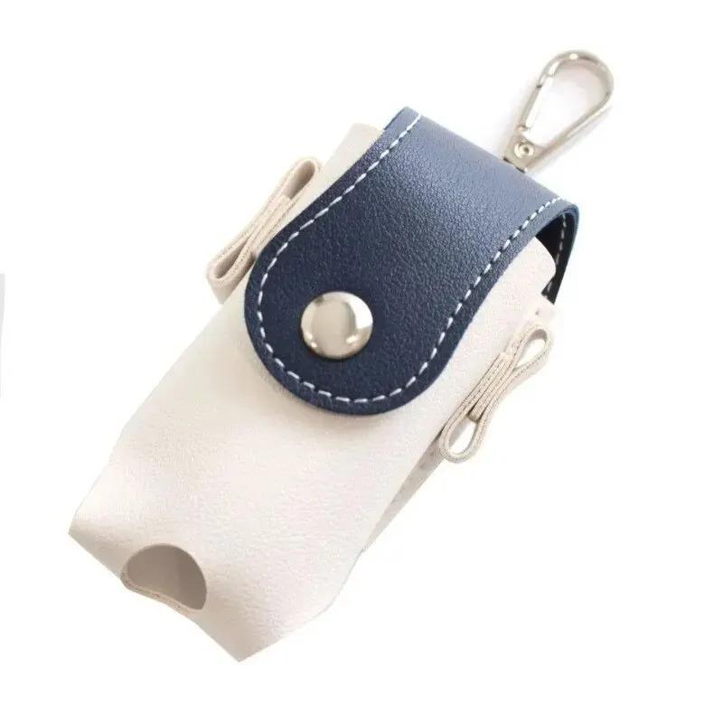 Portable Mini Golf Ball Protection Bag Colored Keychain Hanging Waist Pouch Outdoor Small Golf Accessory Bag