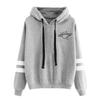 Autumn and winter long sleeved planet print hooded sweatshirt 6994