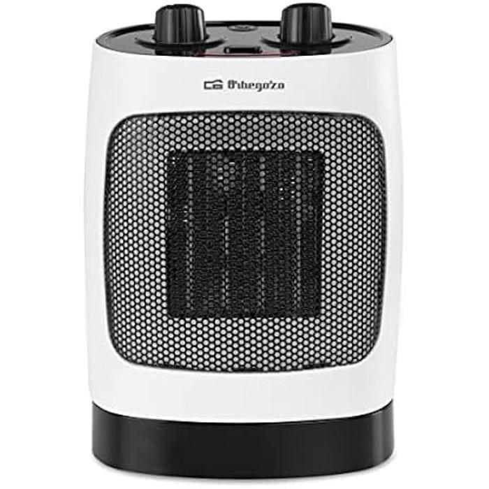 Radiateur céramique - orbegozo - cr 5032 - 2000 w - oscillant - thermostat réglable