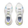 Li Ning Star Ring Slip Resistant, Abrasion Resistant, Breathable Low top Casual Shoes Women's White Silver AGCV356-2