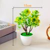 Artificial Potted Plants Fake Flower Bonsai Home Ornaments Desktop Hotel Decor