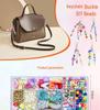 Customized DIY Bead Bracelet and Keychain Kit for Stringing Ornaments and Accessories