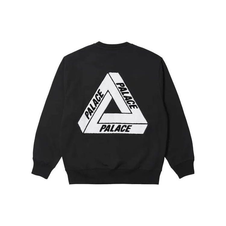 

Palace Флисовые топы унисекс Tri-Ferg Crew Black P24CS054 S