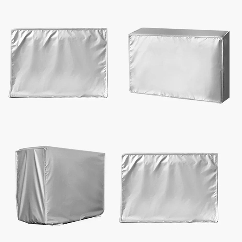 1pc Outdoor Air Conditioning Cover Air Conditioner Waterproof Dust Cover Washing Anti-Dust Anti-Snow Cleaning Bag Rainproof