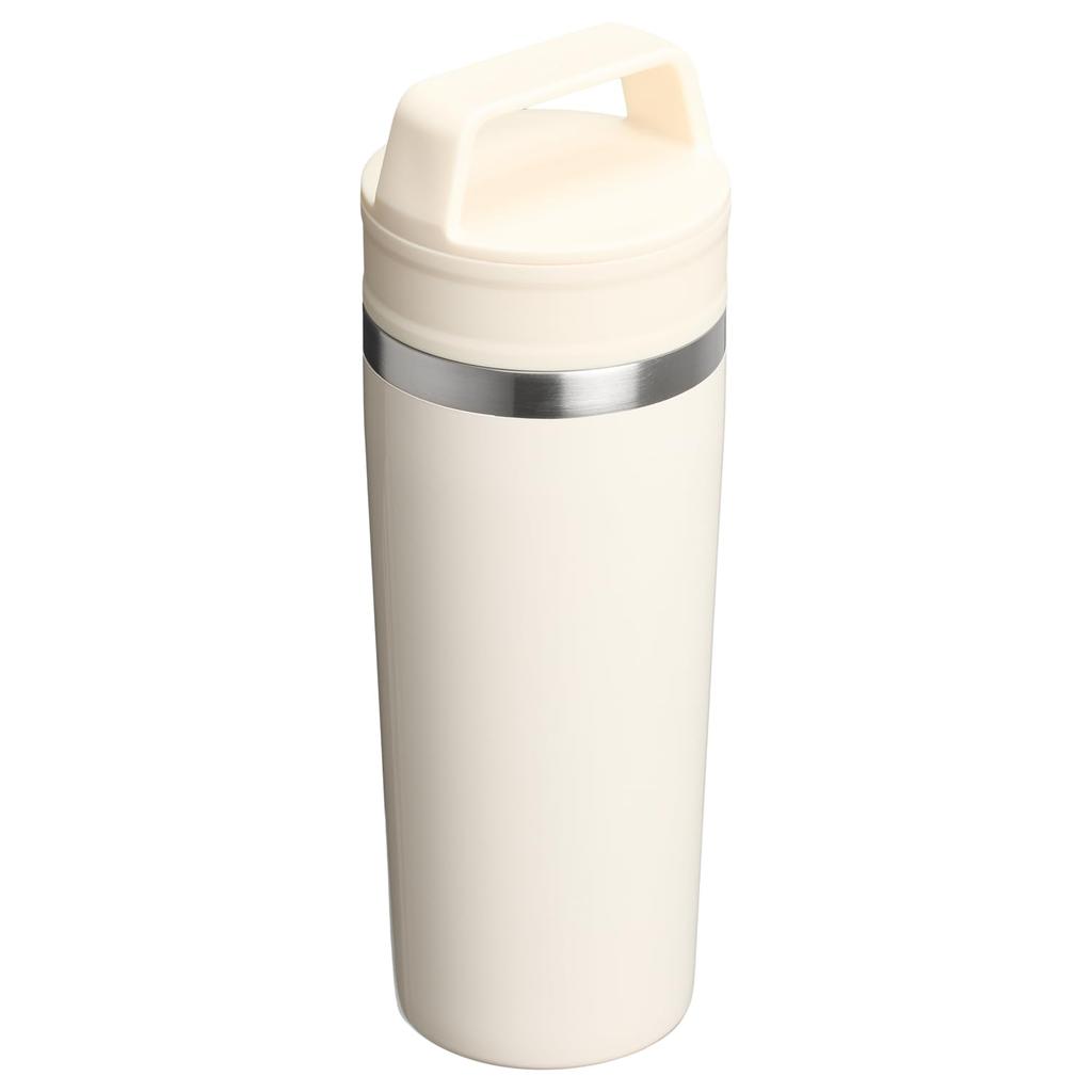 Stanley 1913 Cafe To Go Travel Vacuum Insulated Cream 16oz Mug, Gloss, 0.47L