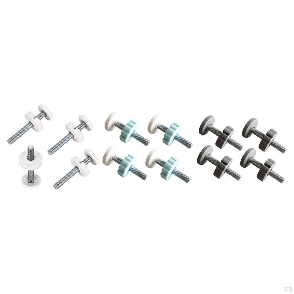 4 Pack Gate Threaded Rods Easy Install Hardware for