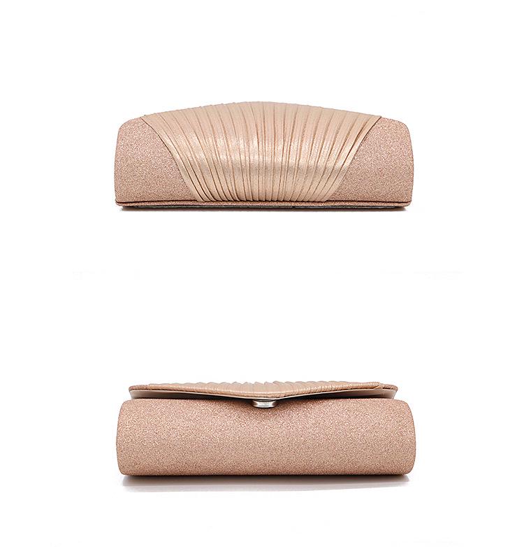 2024 Spring Fashion Women's Small Ruched Evening Shoulder Bag