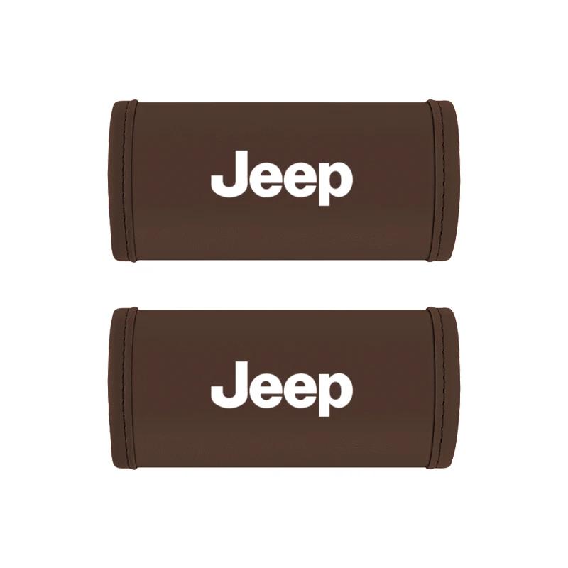 Para Jeep 2 Piezas Cubierta de Manija de Techo de Coche Cubierta de Reposabrazos Accesorios Interiores Para Jeep Grand Cherokee Wrangler JK Gladiator Compa