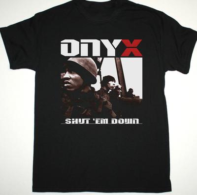 Onyx Hip Hop Band T-shirt Black Short Sleeve All Sizes S To 5Xl JJ3673
