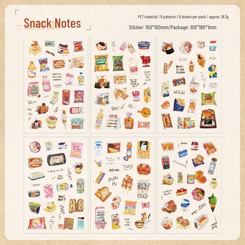 Life Collage Creative Sticker Pack for DIY Journals