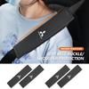 For Mitsubishi 1/2PCS Car Seat Safety Belt Soft Protector Shoulder Strap Pad Outlander Lancer L200 ASX Pajero Grandis Eclipse