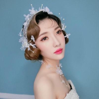 Butterfly Mesh Wedding Hairband Bridal Headdress & Accessories
