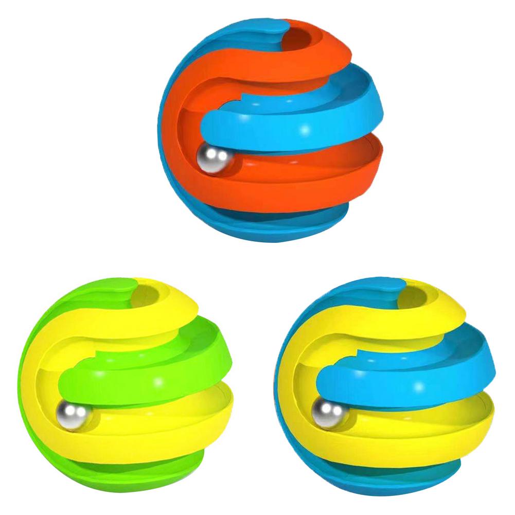 

Антистрессовый куб, вращающийся волшебный кубик-боб, офисные игрушки для взрослых, облегчение тревоги, трекбол, декомпрессионные игрушки для детей и взрослых