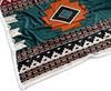 Aztec Tribal Geometric Pattern Flannel Throw Blanket Soft Warm Lightweight Blanket for Sofa Bed Boho Home Decoration