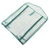 Växthusersättningsskydd Transparent PVC 69x49x92cm Mini Växtskydd för 2 Våningshyllor