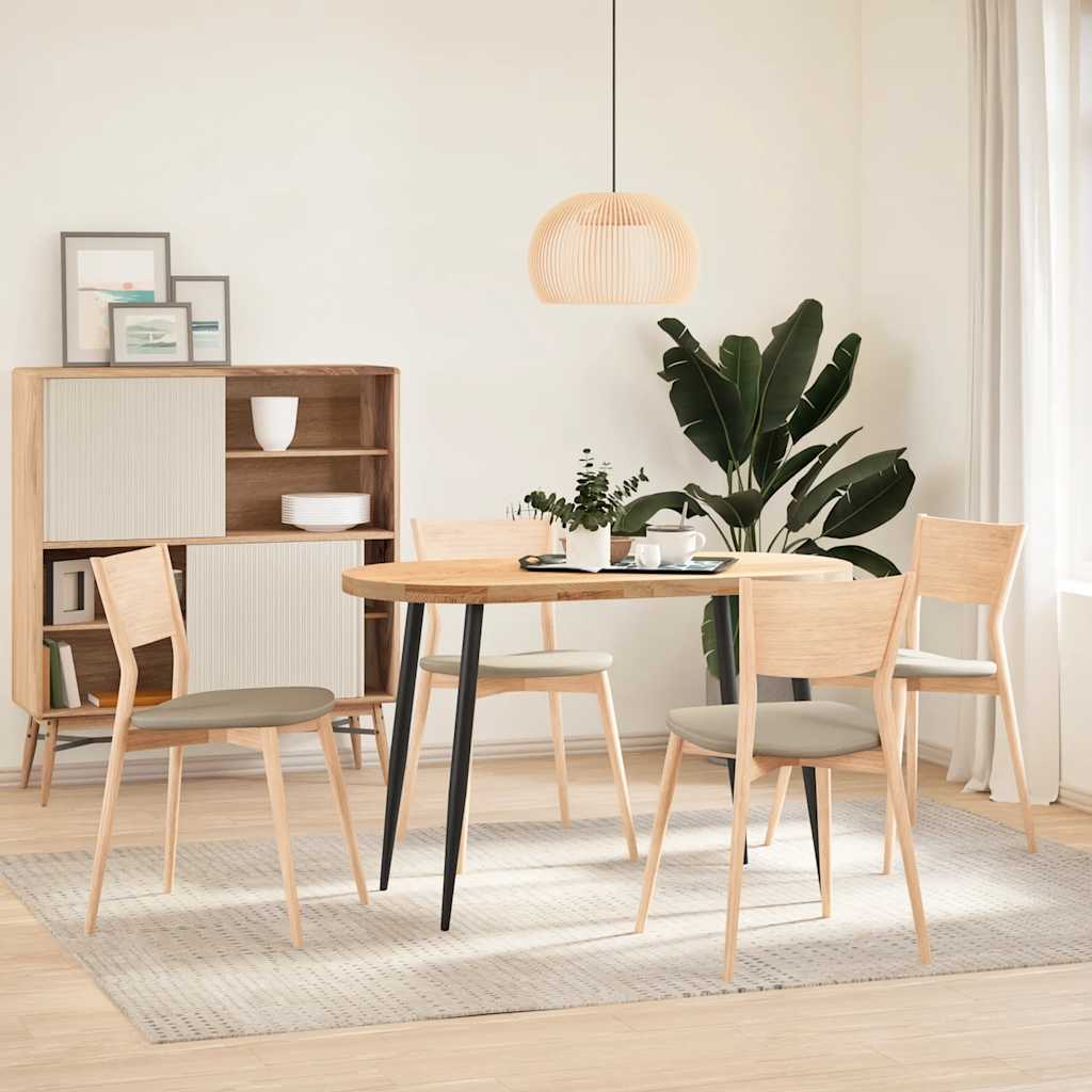 Vidaxl Nogi Do Stolika Kawowego, 4 Szt., Czarne, 72-73 Cm, Stal