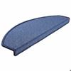 VidaXL Stair Treads 30 Pieces 65 X 24 X 4 Cm Blue Semicircular Large 3365756