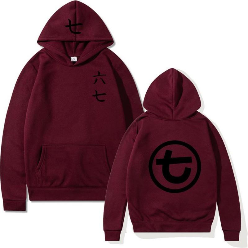 Mens Oversized Hooded Sweatshirt With Letter Print Casual Long Sleeve Pullover Fall Youth Fashion
