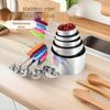 Stainless Steel 10-Piece Measuring Cup and Spoon Set for Baking