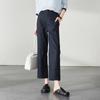 Two Button Casual Straight Leg Pants for Women In Autumn 2025, Fashionable and Versatile, Slimming and Smoking Pipe Pants