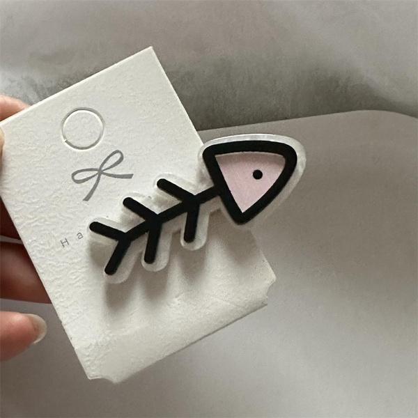 5 stücke Niedliche Kleine Fischgräte Haarnadel Stil Ente Mund Clip Design Sinn Bang Seite Clip Gebrochen Haar Clip Haar Zubehör