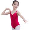 Girls' Ballet Practice Dress - Spaghetti Strap, Cotton, Large Skirt, Exam Grade Dancewear