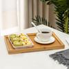 Rectangular Bamboo Wood Serving Tray
