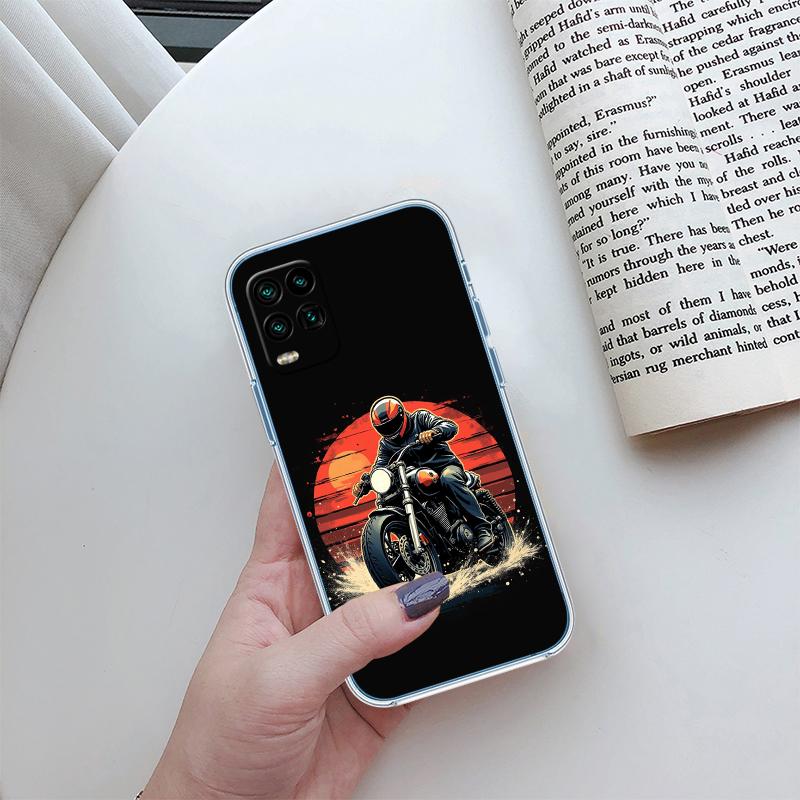 

RA18 Motorcycle Racing Transparent Phone Case for Samsung Galaxy A04 A04S A14 A23 A34 A54 M23 M33 M52 M53 Galaxy A14 5G