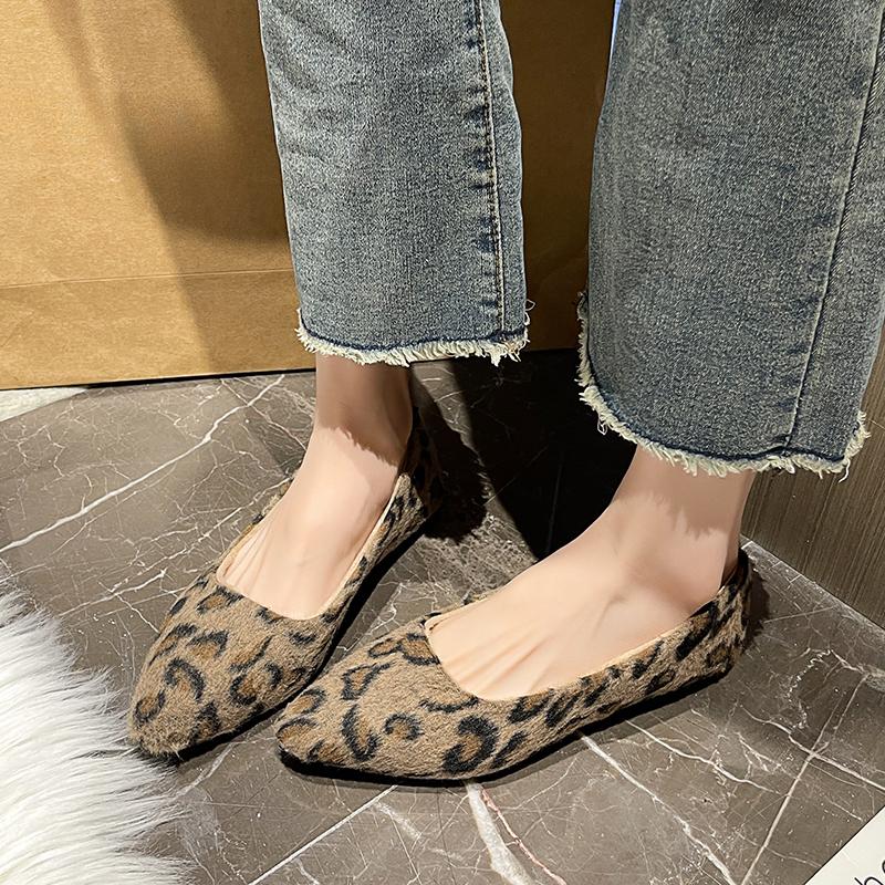 2024 Brand Women's Shoes Slip-on Women's Flats Fashion Printing Casual Flat Shoes Hot Sale Round Toe Flat Low Heels