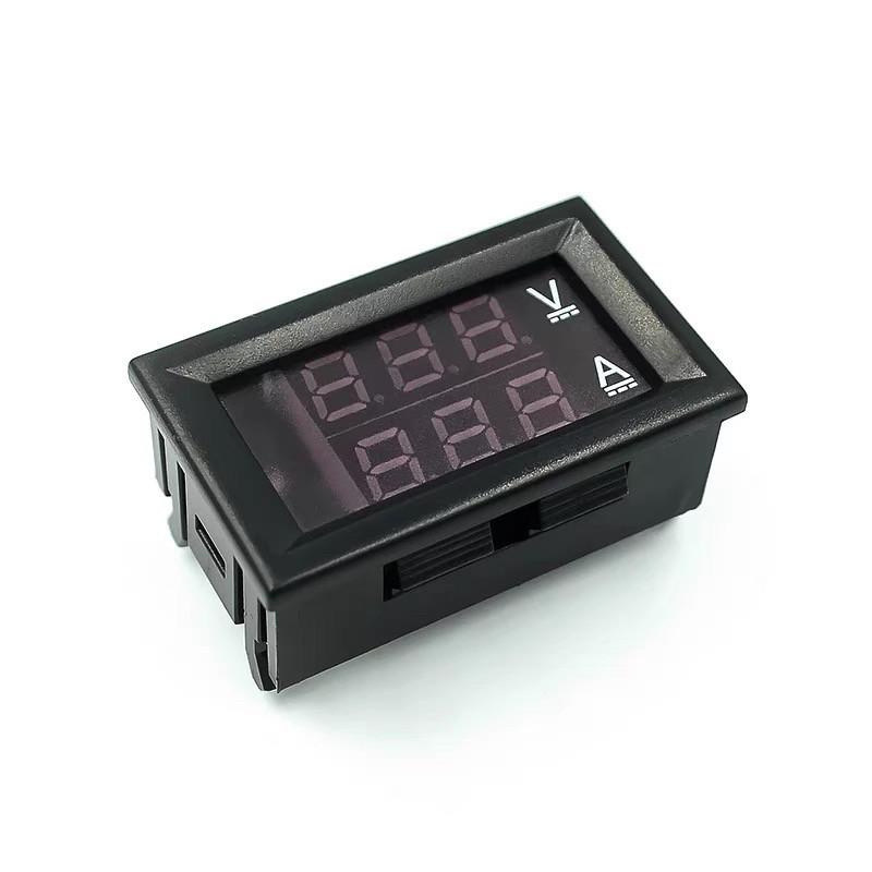 LED Dual Display Digital Ammeter Voltmeter 0-100V 1A/10A/50A/100A