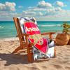 1pc A-Arsenal Beach Towel, Comfortable and Thick, and Swimming/Bath/Picnic/Camping Towel, Suitable for Seaside Beaches